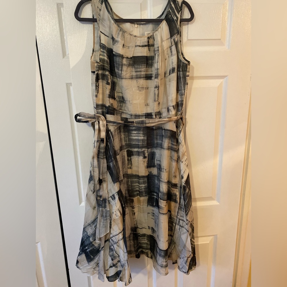 Coldwater Creek Aline dress with lining- Size 14
